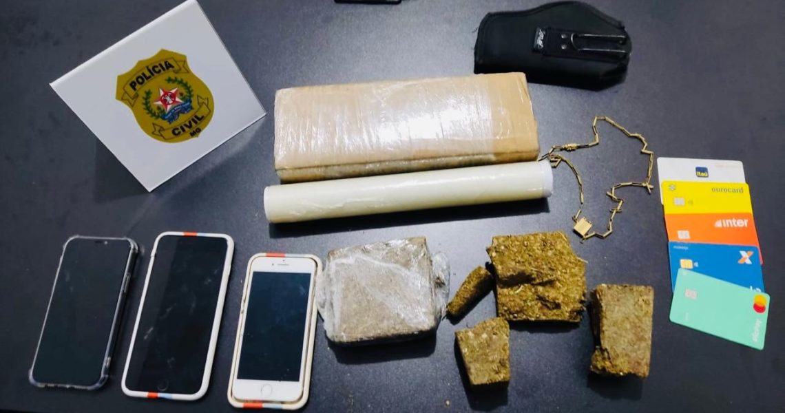 PCMG prende dois suspeitos por tráfico de drogas em Muriaé