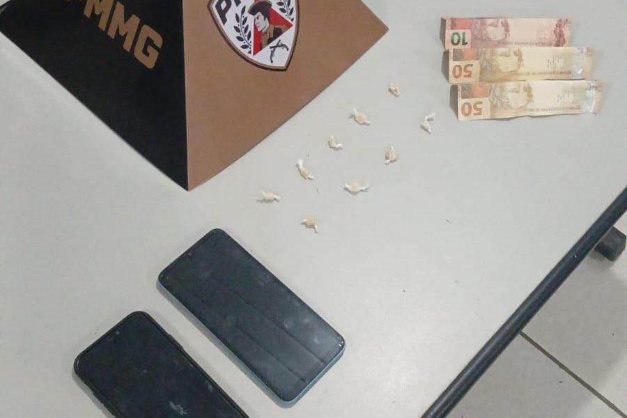 Polícia Militar prende traficantes de drogas no Bairro Gaspar em Muriaé Mg
