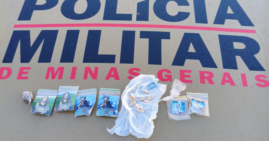Polícia Militar prende suspeito de tráfico de drogas em nova operação no bairro Encoberta em Muriaé