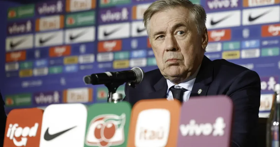 Copa: Ancelotti diz que Brasil pode vencer todos os jogos da 1ª fase