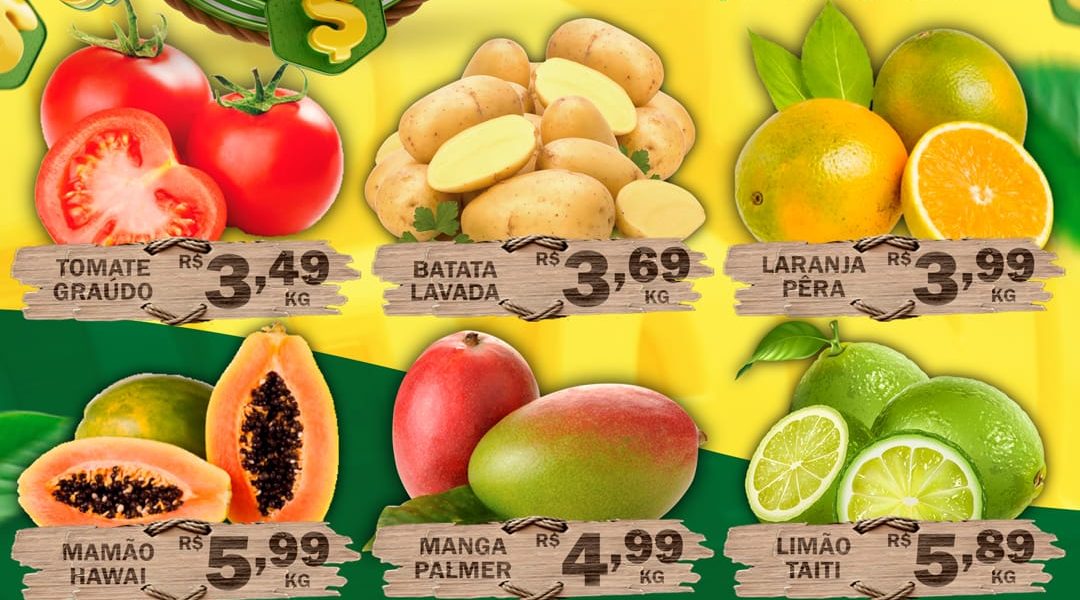 Hortifruti do Mercado Central nesta quarta e quinta feira