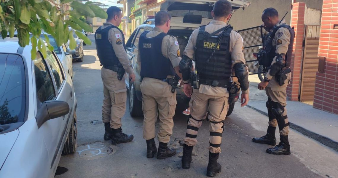 PM Prende em flagrante autor de roubo a motorista de APP em Muriaé Mg