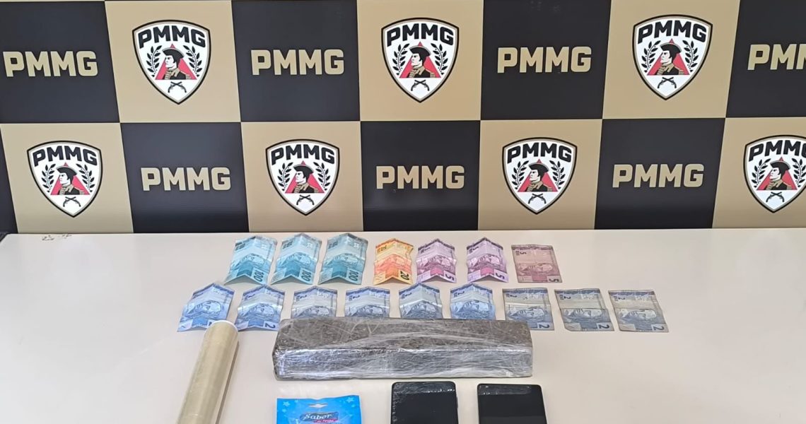 PMMG apreende menores e drogas em operação contra o tráfico em Carangola