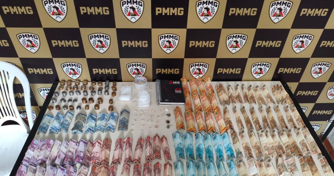 PM prende casal por Tráfico de drogas em Lacerdina