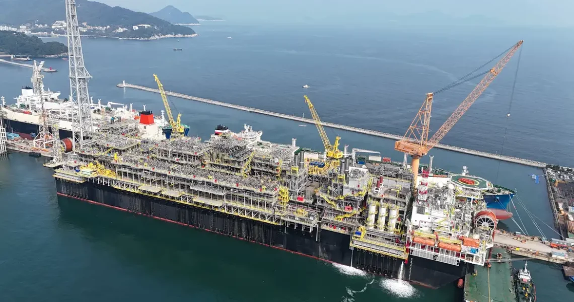Petrobras inicia P-79 e reforça produção de petróleo e gás no país