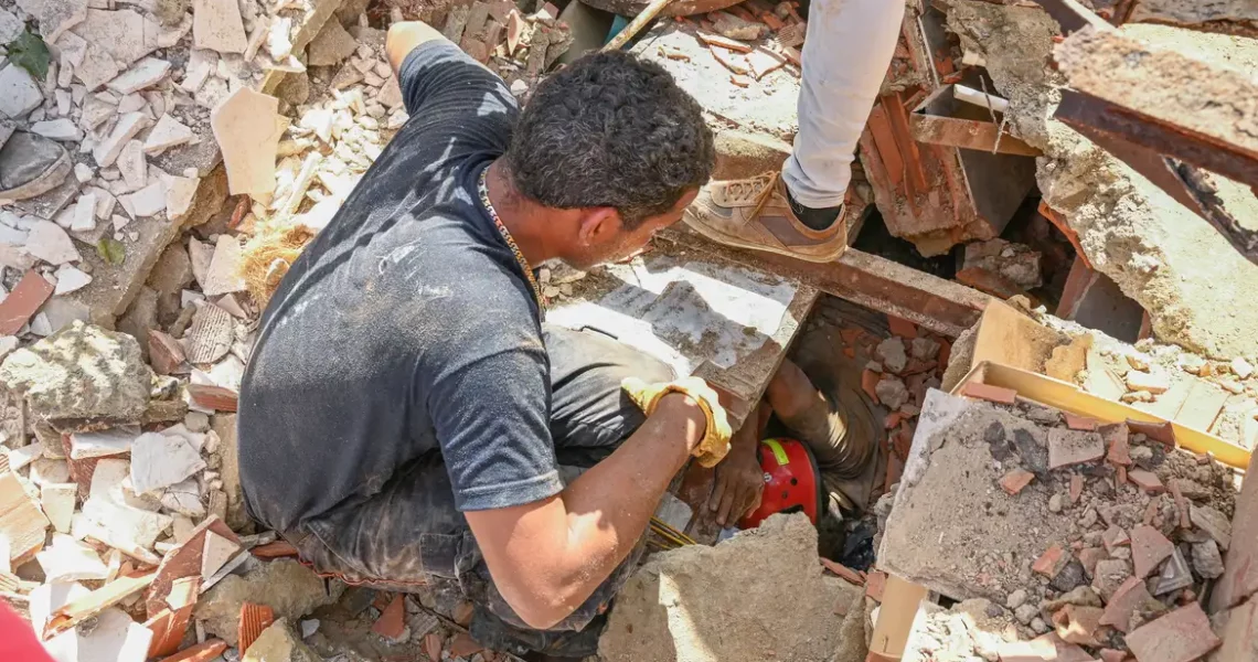 Brasil inicia operações de busca e resgate após terremoto na Venezuela