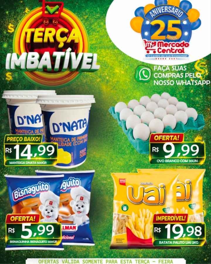 Terça Imbatível no Mercado Central de Miradouro